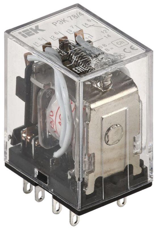реле рэк 78-4 3а 24в ac iek rrp20-4-03-024a от BTSprom.by
