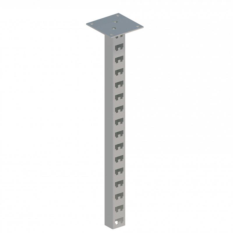 Стойка кабельная потолочн. сдвоенная К1152П2 сталь 2.5мм У3 СОЭМИ Н0113222613 от BTSprom.by