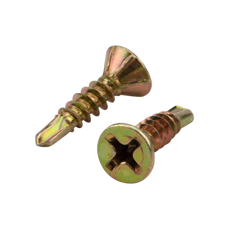  Саморез оконный сверло 3.9х16 желт. цинк (уп.1000шт) Kranz KR-01-3722-002 фото в каталоге от BTSprom.by