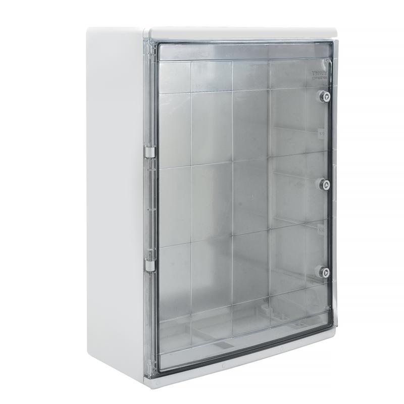 корпус ударопрочный щмпп 800х600х260 ik10 ip65 прозр. дверь абс пластик prizma tokov electric tke-pz-cpb10-ik10-ip65 от BTSprom.by
