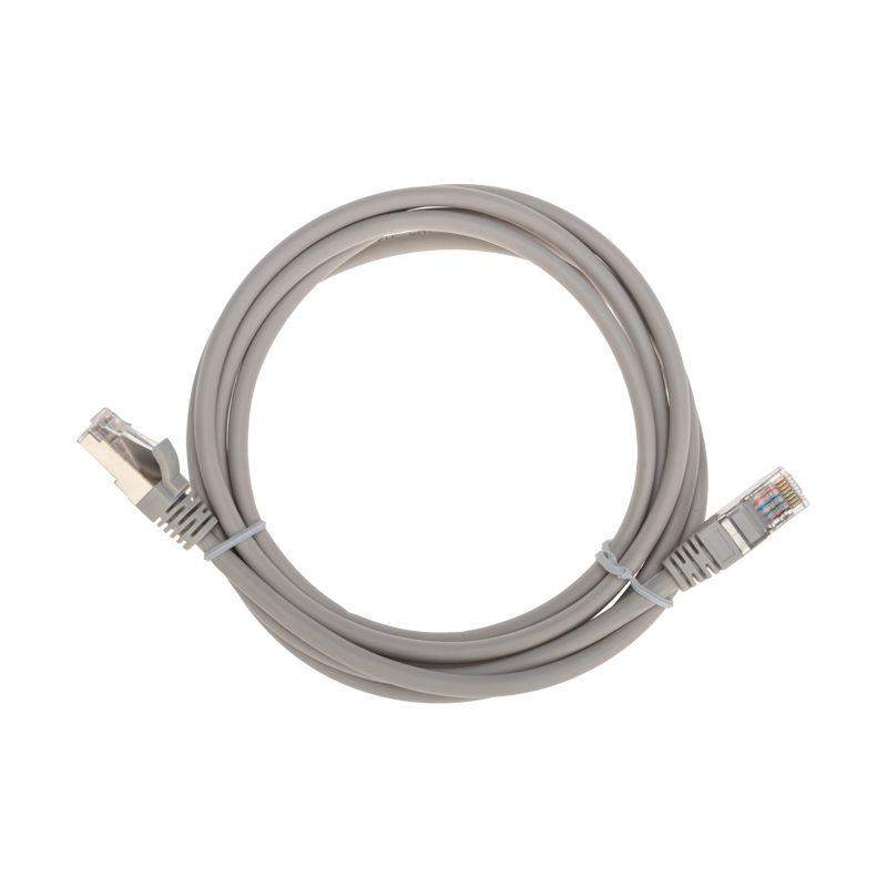 патч-корд f/utp кат.5e rj45-rj45 26awg lszh 2м сер. rexant 02-0110-2 от BTSprom.by