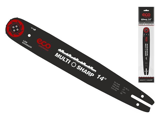 шина 35 см 14" 3/8" lp 1.3 мм 9 зуб. multi sharp eco csp-040 от BTSprom.by