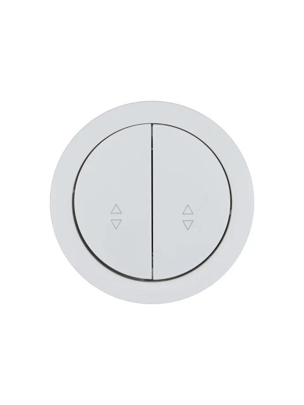  Выключатель проходной 2-кл. СП OSEN 10А IP20 механизм бел. LEZARD 743-0288-106 фото в каталоге от BTSprom.by