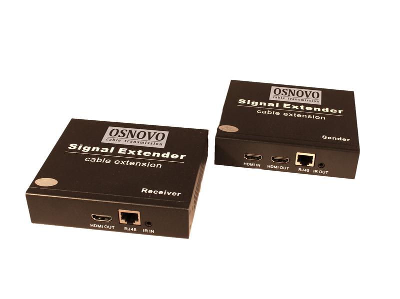 комплект для передачи hdmi ик управления rs232 по сети ethernet расстояние передачи "точка-точка" до 200м tln-hi/2+rln-hi/2 osnovo 1000641336 от BTSprom.by