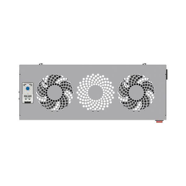  Блок охлаждающий TERACOM PRO 2 вент. с выкл. и термостатом NO сер. EKF TRP-FN-21TNO-GR фото в каталоге от BTSprom.by