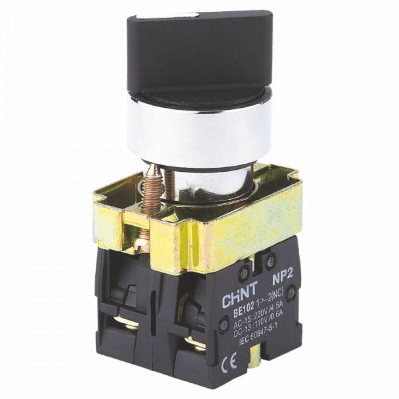 переключатель np2-bd33 3 полож. с фиксацией 2но ip40 chint 574849 от BTSprom.by