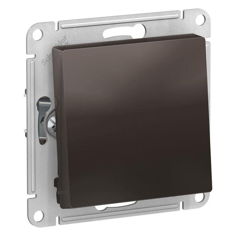 переключатель проходной 1-кл. сп atlasdesign 10а ip20 (сх. 6) 10ax механизм мокко se atn000661 от BTSprom.by