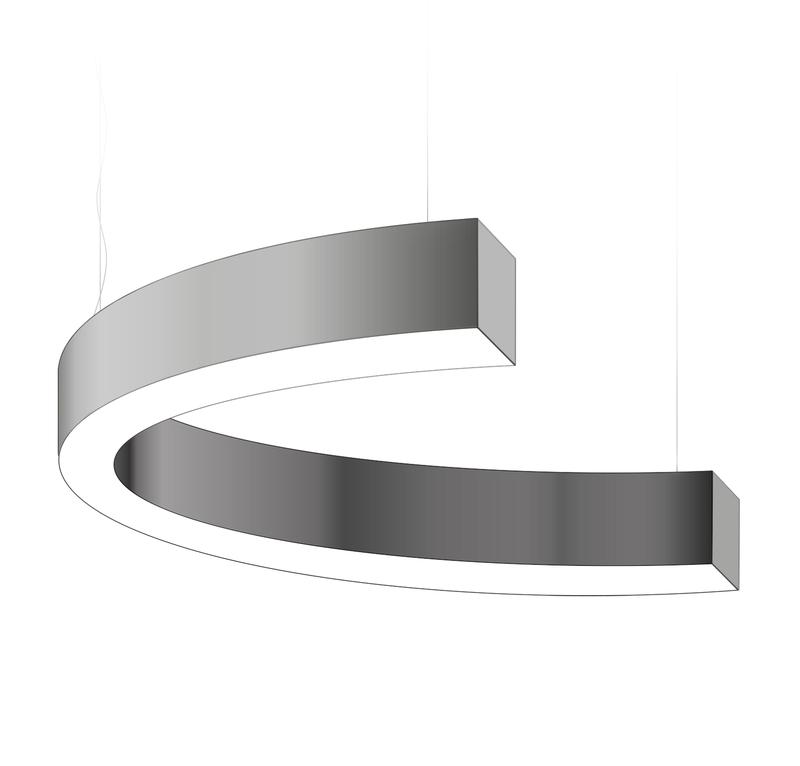 светильник светодиодный arco-р-800-28 4000к ip20 подвесной бел. csvt цб000019170 от BTSprom.by