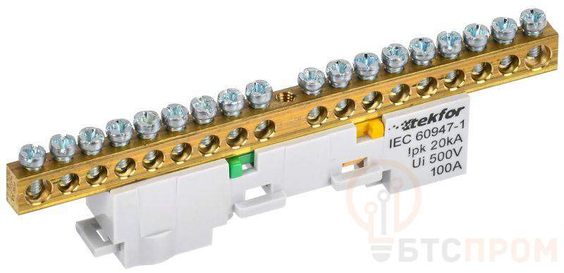 Шина PE "земля" неизол. на универс. держ. 6х9-18-Ж TEKFOR IEK TF-NN10-18-DL-K05 фото в каталоге от BTSprom.by  Шина PE "земля" неизол. на универс. держ. 6х9-18-Ж TEKFOR IEK TF-NN10-18-DL-K05 фото в каталоге от BTSprom.by