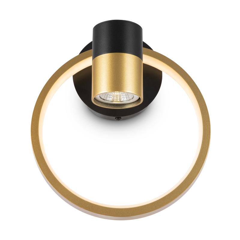 светильник tumbler 11вт gu10х1 ip20 бра настен. freya fr6074wl-l12gb от BTSprom.by