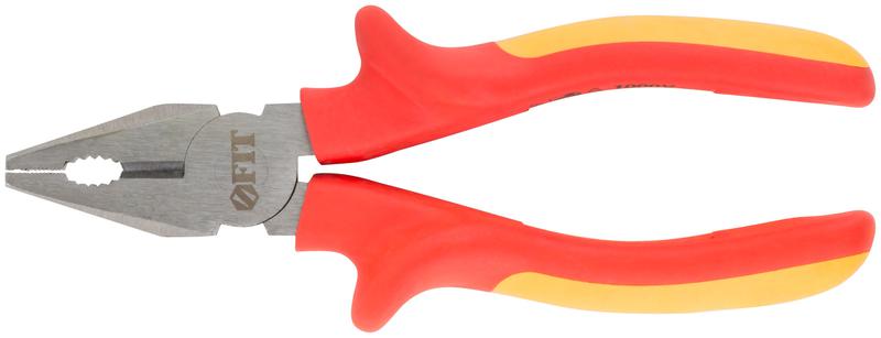  Плоскогубцы комбинированные "Электро-2" 1000 В прорезин. изолированные ручки 160мм FIT 50773 фото в каталоге от BTSprom.by