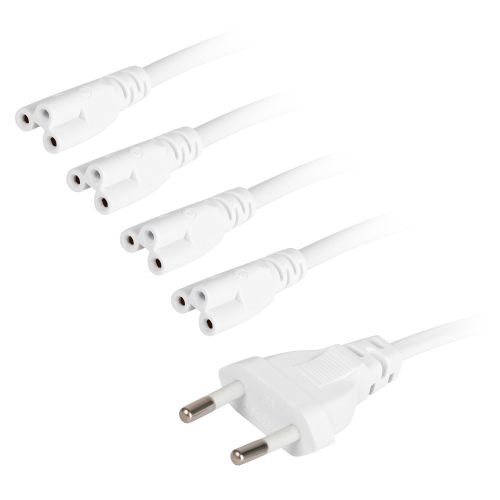  Разветвитель сетевой для линейных светильников 4х IEC C7 3pin 2m+timer на 4 точки с таймером 4; 8; 12H Эра Б0066947 фото в каталоге от BTSprom.by