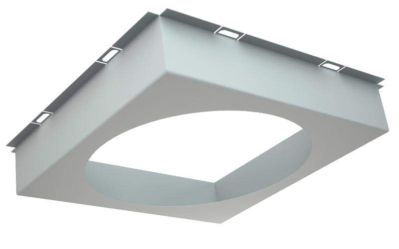 рамка для светильника sl/dl power led 40 (50х50х40 lamel 10мм) white ст 2170000230 от BTSprom.by