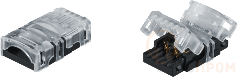 Коннектор для светодиодной ленты 93 276 NLSC-I01-RGBW10mm-PC-W-IP65 NAVIGATOR 93276 фото в каталоге от BTSprom.by  Коннектор для светодиодной ленты 93 276 NLSC-I01-RGBW10mm-PC-W-IP65 NAVIGATOR 93276 фото в каталоге от BTSprom.by