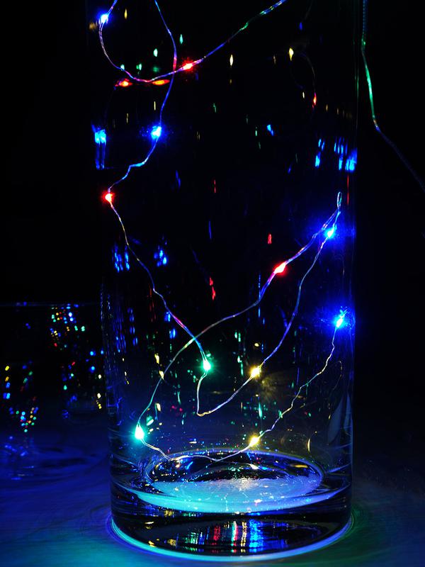  Гирлянда "Нить" LDM020M-BO 20RGB минидиодов 1.9м IP20 SHLights 4690601042125 фото в каталоге от BTSprom.by