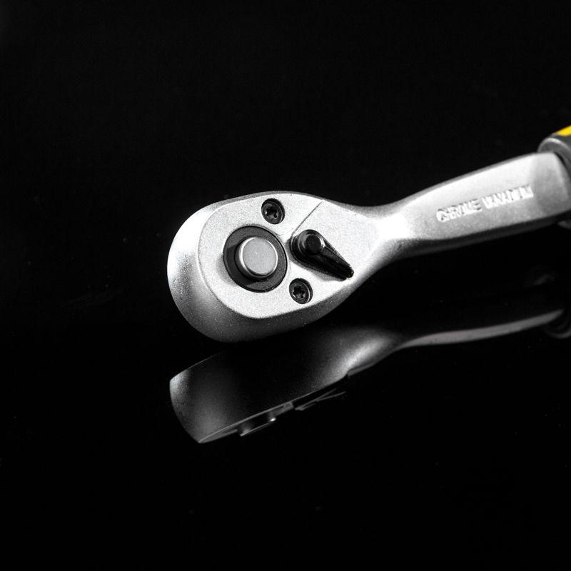  Ключ-трещотка для торцовых головок 1/4 СrV 72 зубца Kranz KR-12-8403 фото в каталоге от BTSprom.by