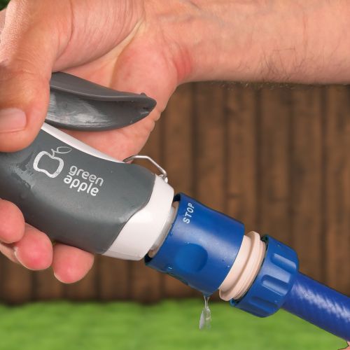  Пистолет-распылитель 8 реж. пластик. (12/48) Green Apple Б0003093 фото в каталоге от BTSprom.by