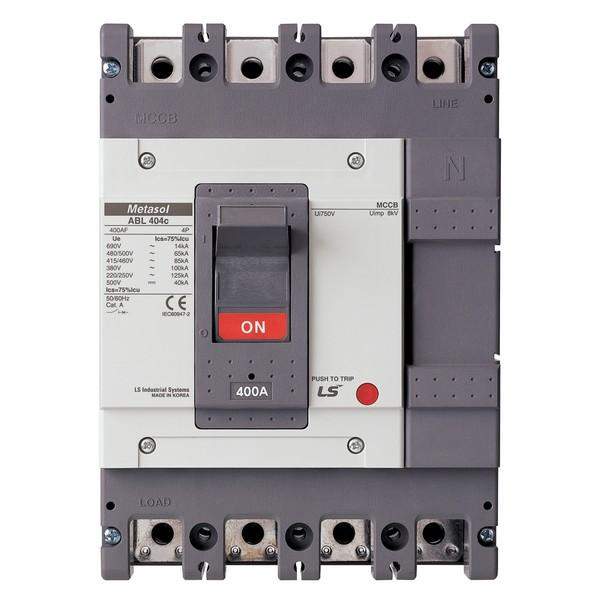 выключатель автоматический 4п 400а 42/37ка abn404c 380/415в ls electric 164001200 от BTSprom.by