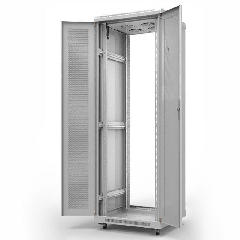 шкаф напольный standart 19дюйм 47u 600х1000мм передн. и задн. дверь перфорир. ral 7035 rexant 04-2330 от BTSprom.by