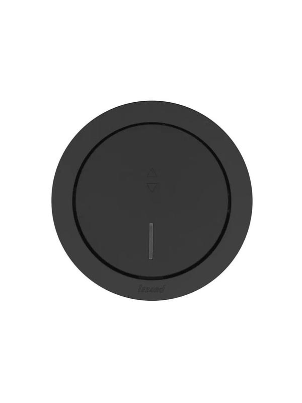  Выключатель проходной 1-кл. СП OSEN 10А IP20 с подсветкой механизм черн. бархат LEZARD 743-4288-114 фото в каталоге от BTSprom.by