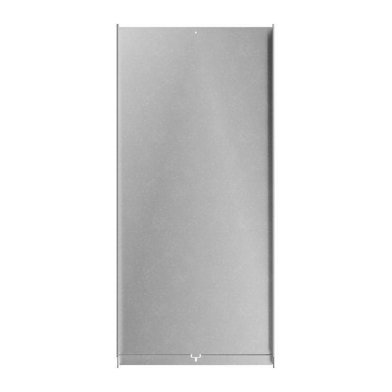 Лоток листовой неперфорированный 600х80 L3000 сталь 1.5мм "БЫСТРЫЙ МОНТАЖ ПЛЮС" LNplus80-600-1.5-3000 HD гор. оцинк. КМ PL1301 фото в каталоге от BTSprom.by