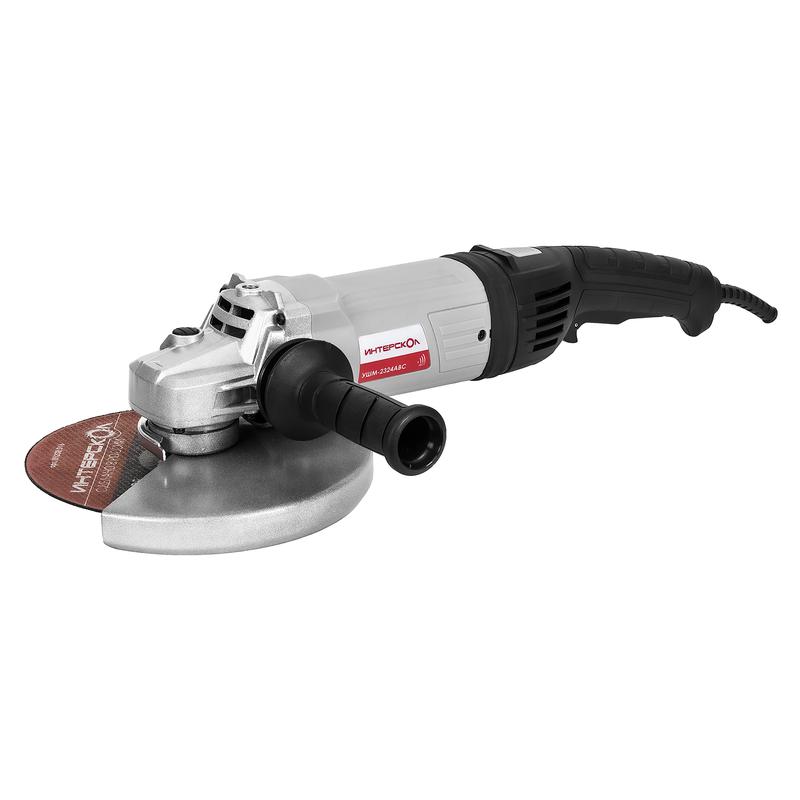 машина шлифовальная угловая ушм-2324авс авс квадро антивибрационная система 2400вт 38кг 6500об/мин. плавный пуск. интерскол 832.0.4.40 от BTSprom.by