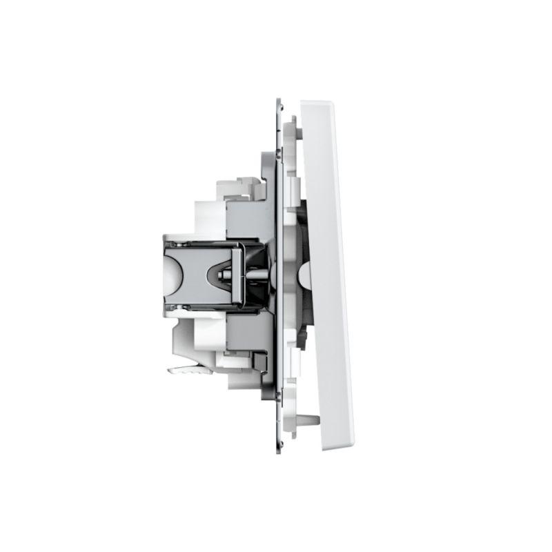  Выключатель 2-кл. ArtGallery 10AX быстрозажим. клем. механизм лотос SE GAL001351S фото в каталоге от BTSprom.by