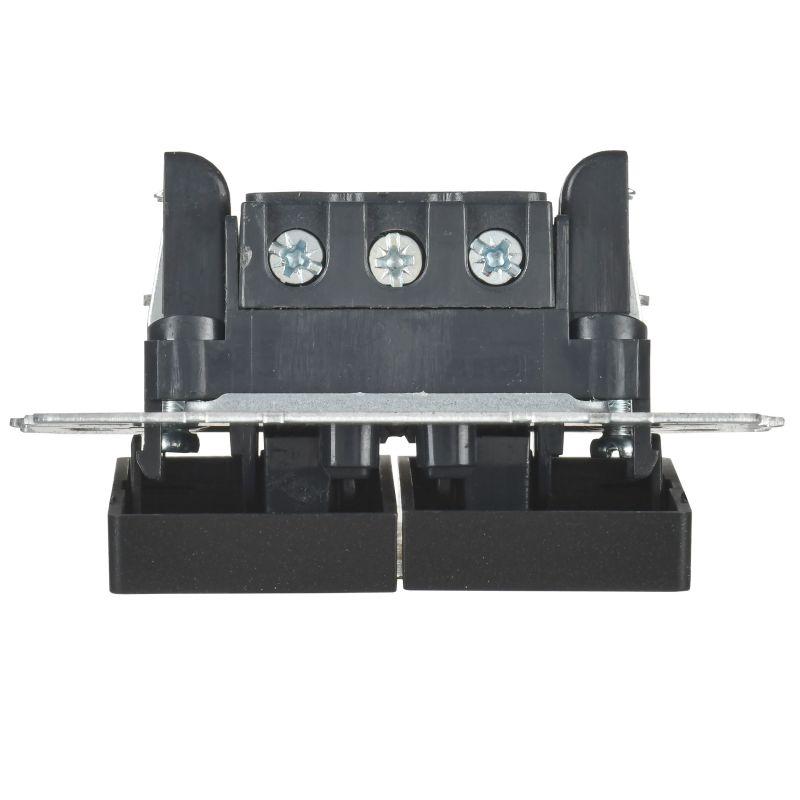  Выключатель 2-кл. BRITE 10А ВС10-2-9-БрЧ для отелей с индик. механизм черн. IEK BR-V20-2-10-K02 фото в каталоге от BTSprom.by