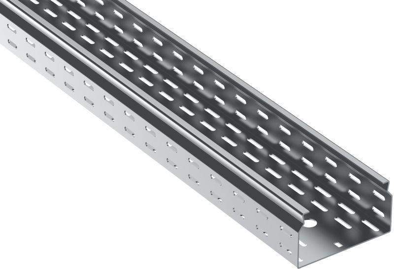 Лоток листовой перфорир. 80х150 L2000 сталь 2.0мм ESCA 7 IEK CLP10-080-150-200-2 от BTSprom.by