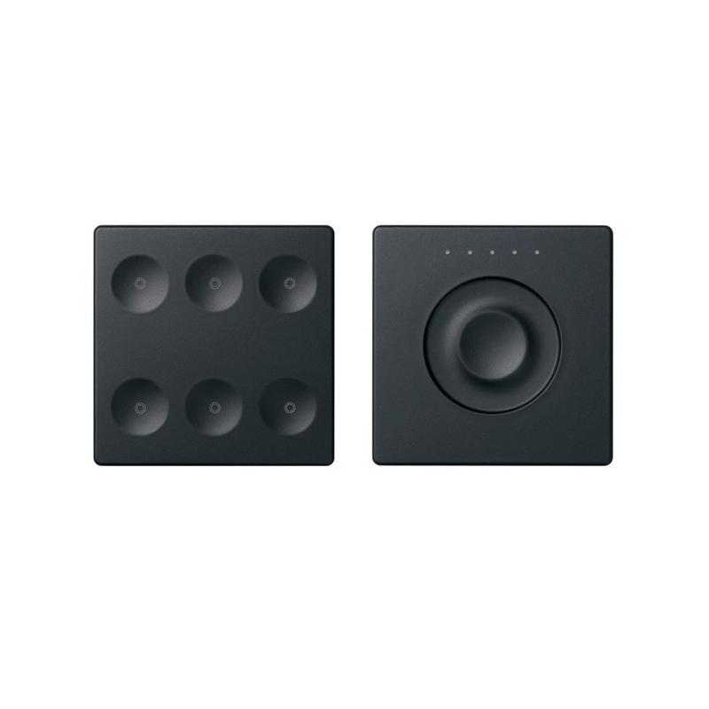 комплект выключателя 6-кл. сенсорн. + регулятор knx; rj12 графит simon82 sense 8400671-038 от BTSprom.by