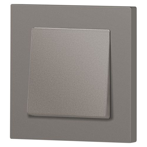  Кнопка Accent 6-109-09 10А-250В IP20 СУ титан Intro Б0063621 фото в каталоге от BTSprom.by