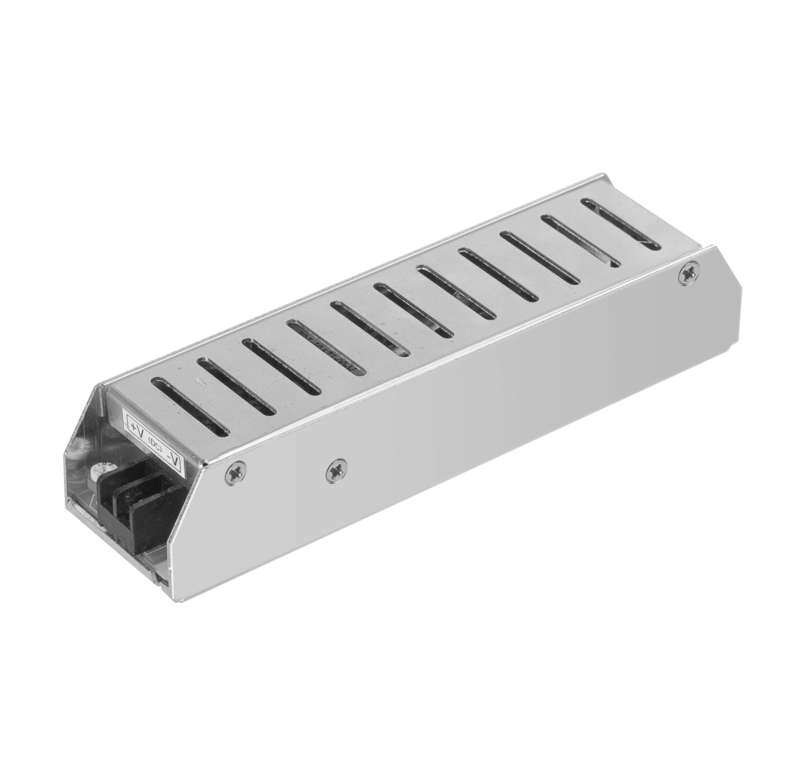 блок питания для светодиодной ленты 60вт 5а 12в ip20 bsps метал. jazzway 3329327a от BTSprom.by