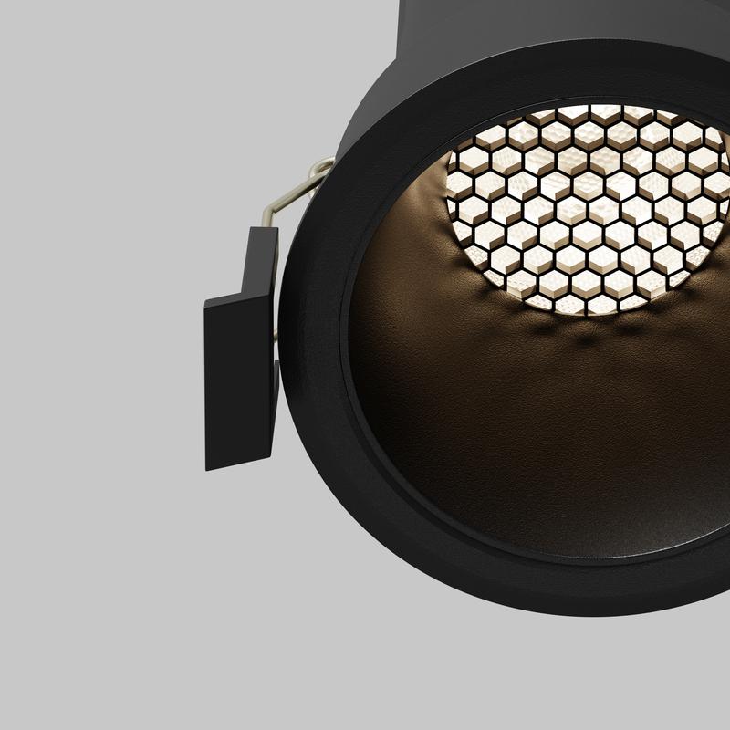  Светильник Dip 10Вт 4000К 50град. встраив. Maytoni DL116-10W-4K-B фото в каталоге от BTSprom.by