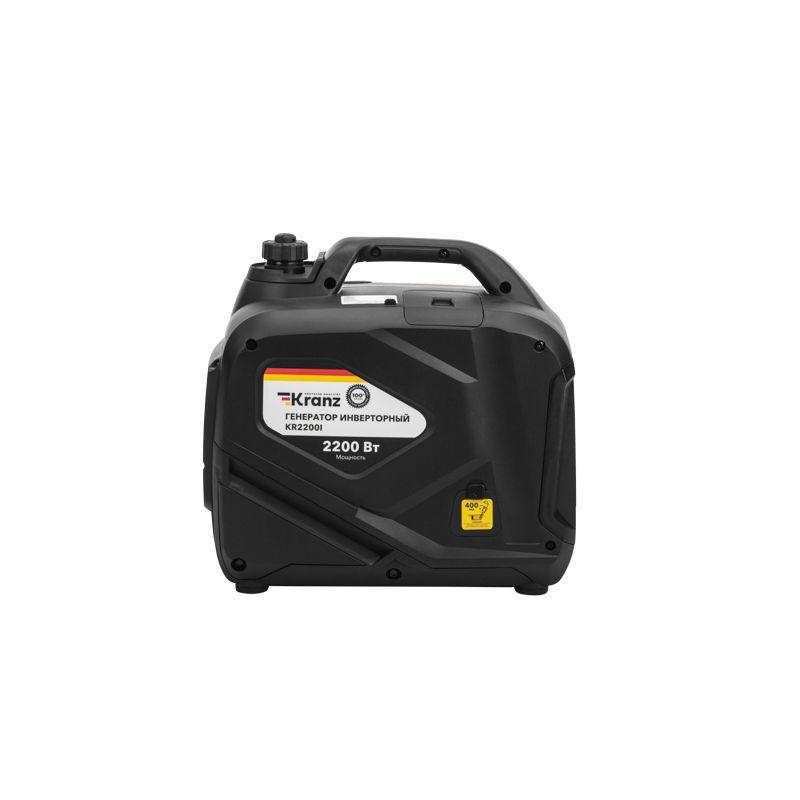  Генератор инверторный KR2200I 2.2кВт 230В 4л закрытый корпус ручной старт KRANZ KR-16-1141 фото в каталоге от BTSprom.by