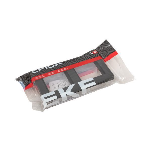  Рамка 2-м Эпика IP44 пластик черн. EKF UP1-FPB-02-44 фото в каталоге от BTSprom.by