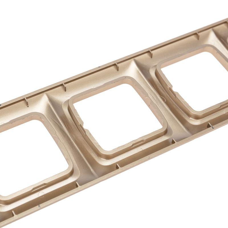  Рамка 5-я горизонтальная DEA зол. метал. Kranz KR-78-0319 фото в каталоге от BTSprom.by