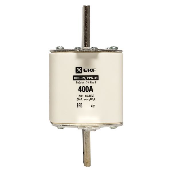 Вставка плавкая ППН-39 630/400А габарит 3 PROxima EKF fus-39/630/400 фото в каталоге от BTSprom.by