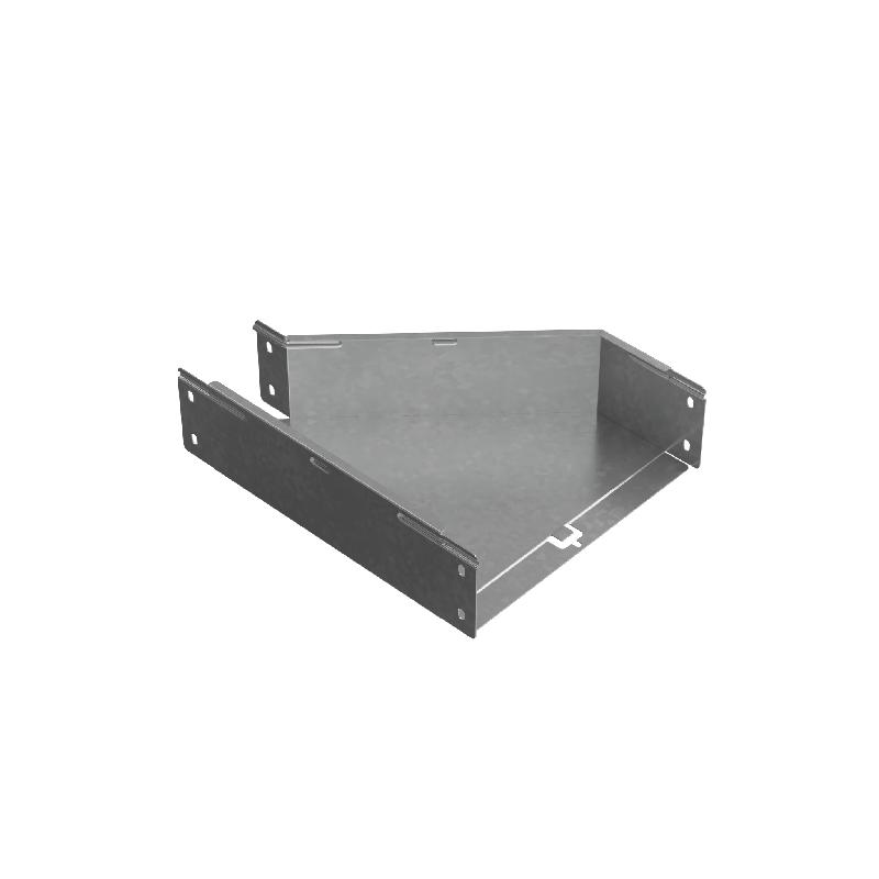 Переходник для лотка левый 100х100-300 сталь 1мм "ПЛЮС" PDplus100-100-300-L HD КМ PL1667 от BTSprom.by