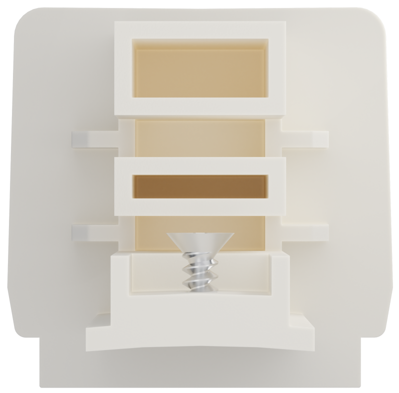  Аксессуар 96 568 ТС-3Ф-ЗГЛ-01-WH (заглушка) Innolux 96568 фото в каталоге от BTSprom.by