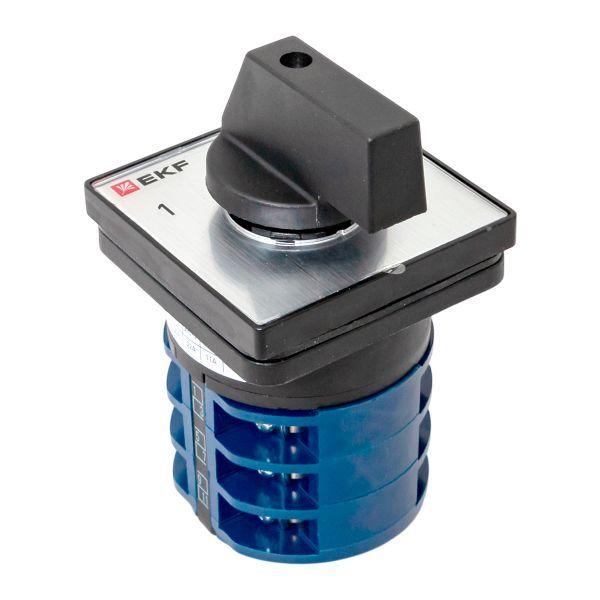  Переключатель кулачковый ПК-1-43 3п 32А "1-0-2" IP65 EKF pk-1-43-32-65 фото в каталоге от BTSprom.by