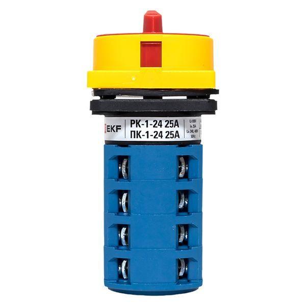  Переключатель кулачковый ПК-1-24 25А 4п "1-0-2" с блокировкой IP65 PROxima EKF pk-1-24-25-a65 фото в каталоге от BTSprom.by