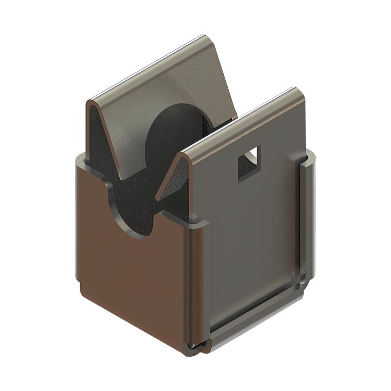 держатель для прутка 8мм "быстрый монтаж" dbm-d8 inox304 км ma0735 от BTSprom.by