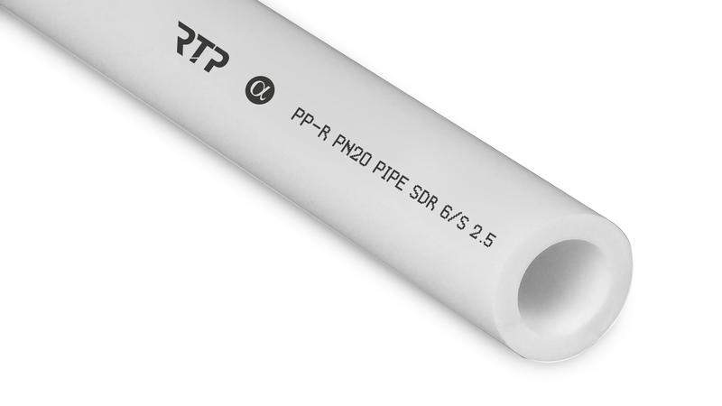 труба ppr 32х5.4 pn20 бел. (дл.2м) rtp 10308 от BTSprom.by