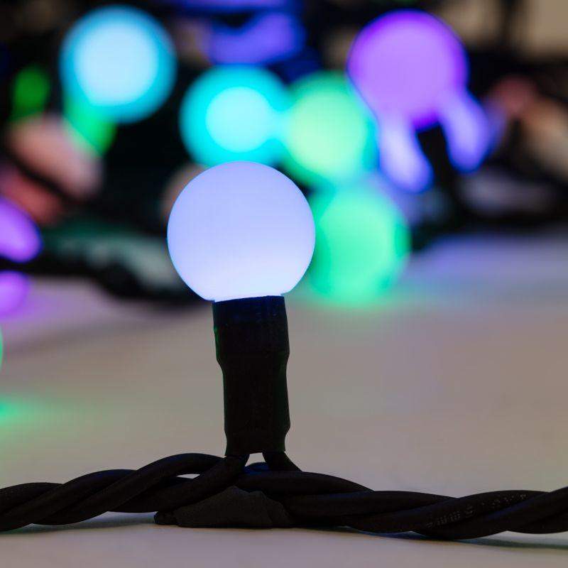 Гирлянда светодиодная "Мультишарики" 10м d23мм 80LED RGB 5Вт IP65 свечение с динамикой провод каучук черн. (нужен шнур питания 315-000) Neon-Night 303-599 фото в каталоге от BTSprom.by  Гирлянда светодиодная "Мультишарики" 10м d23мм 80LED RGB 5Вт IP65 свечение с динамикой провод каучук черн. (нужен шнур питания 315-000) Neon-Night 303-599 фото в каталоге от BTSprom.by