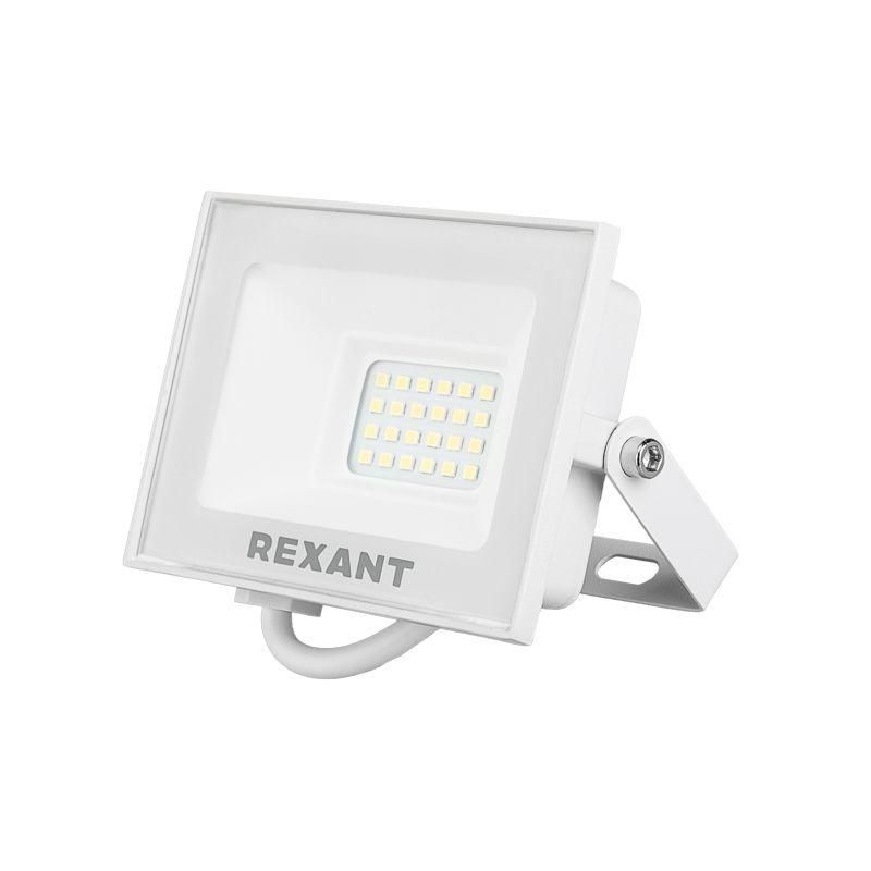 прожектор сдо 30вт 2400лм 5000к бел. корпус rexant 605-025 от BTSprom.by
