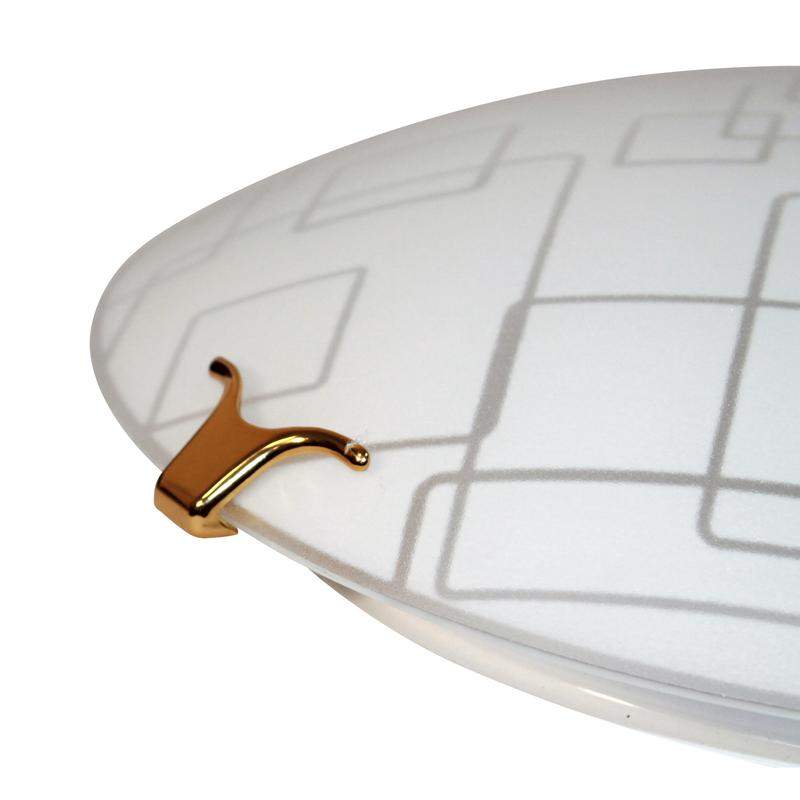  Светильник НПБ 01-2х60-139 М16 "Оазис" 300 2х60Вт E27 IP20 матов. бел./клипсы зол. (инд. упак.) Элетех 1005204957 фото в каталоге от BTSprom.by