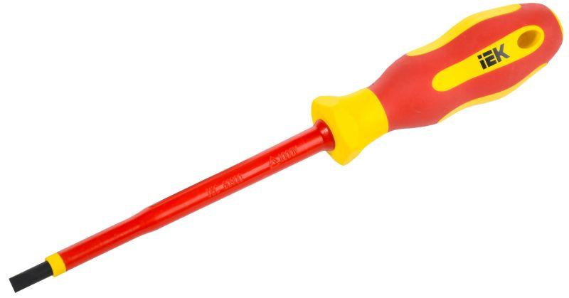 отвертка диэлектрическая sl5.5х125 т2 arma2l 5 iek a2l5-sc30-t2-sl-55-125 от BTSprom.by