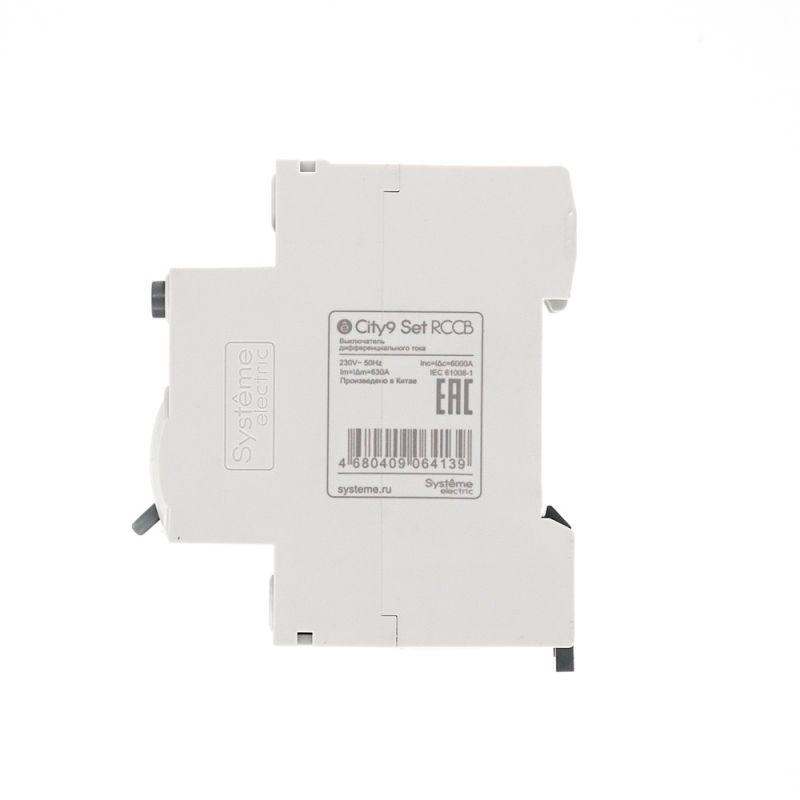 Выключатель дифференциального тока (УЗО) 2п 63А 30мА тип A City9 Set 230В SE C9R68263 фото в каталоге от BTSprom.by
