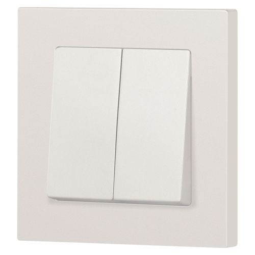  Переключатель 2-кл. СП Accent 6-107-06 10А IP20 250В AL/CU перламутр. Intro Б0063566 фото в каталоге от BTSprom.by