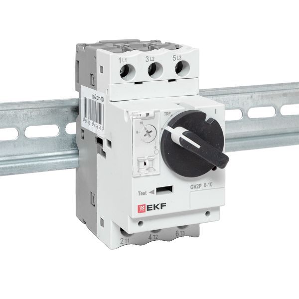  Выключатель автоматический для защиты двигателя GV2P 6.3-10А EKF gv2pm-10 фото в каталоге от BTSprom.by